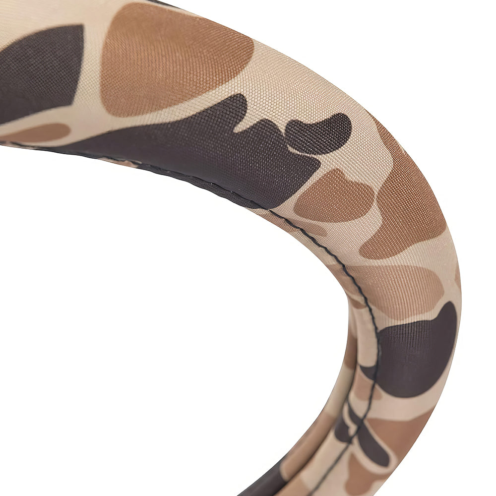 Durable Steering Wheel Cover for Car, Truck & SUV, 15"-15.5"