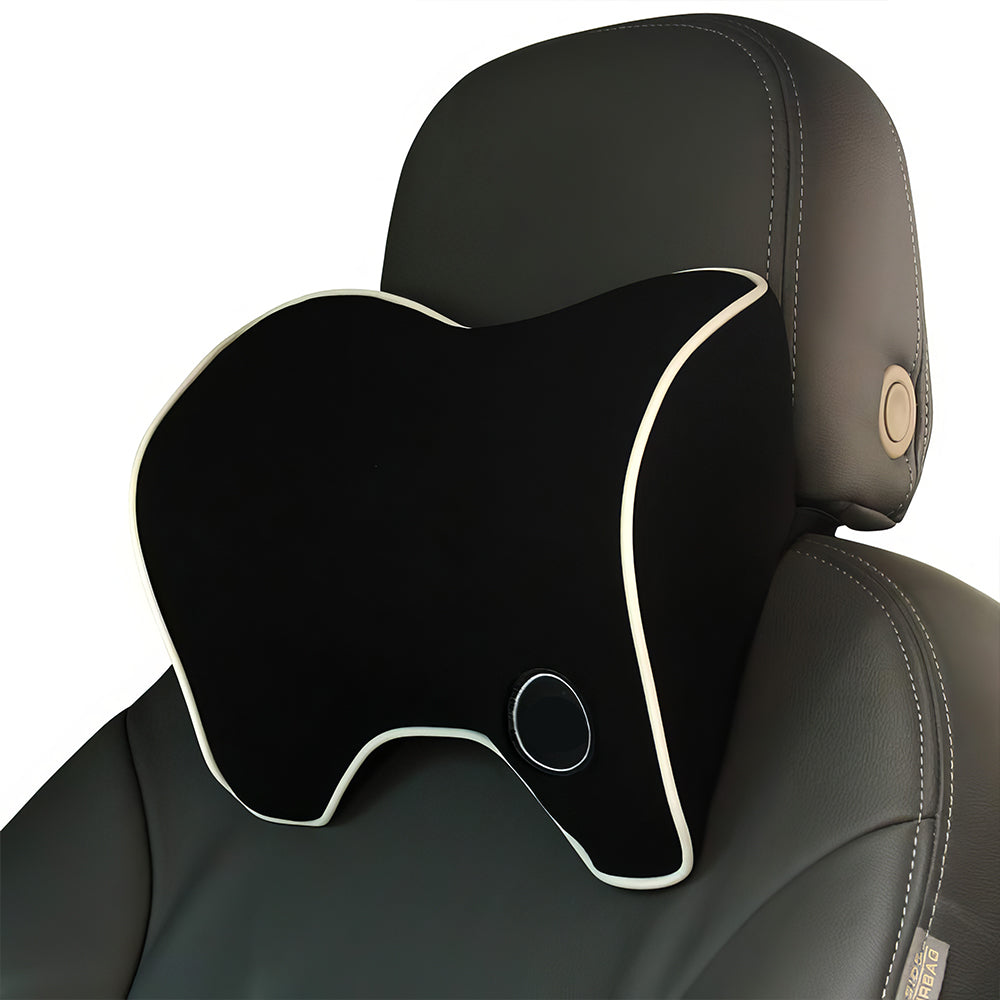 Car Neck Support Pillow, Memory Foam Headrest for Driving Comfort
