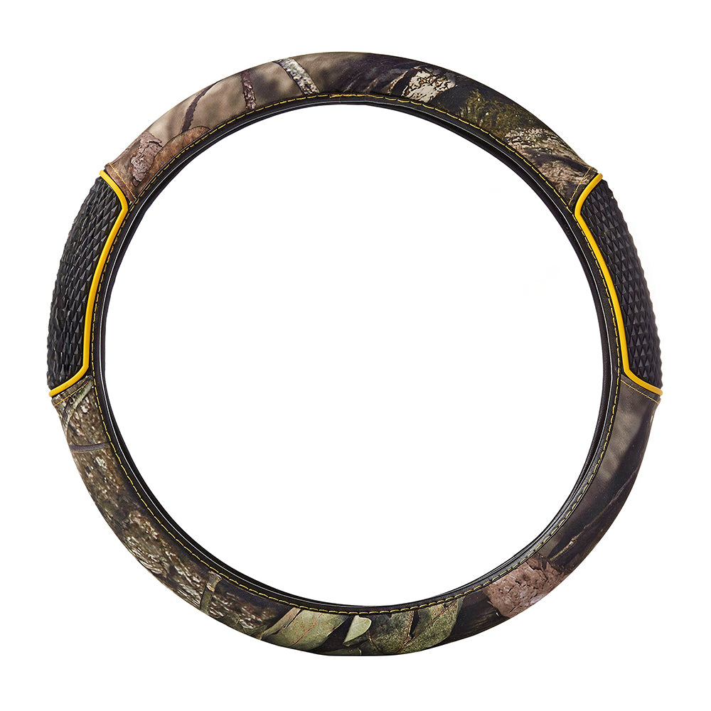 Durable Steering Wheel Cover for Car, Truck & SUV, 15"-15.5"